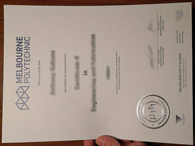 How much does to order a fake Melbourne Polytechnic certificate online? 在线订购伪造的墨尔本理工学院证书要多少钱?