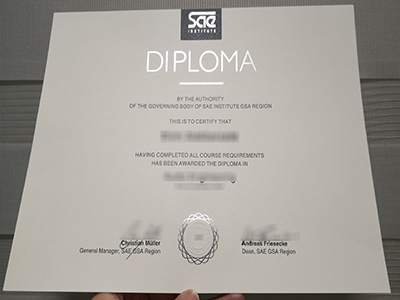 How to order a 100% copy Sae Institute diploma cetificate online? 如何在线订购 100% 复制的 Sae Institute 文凭证书?
