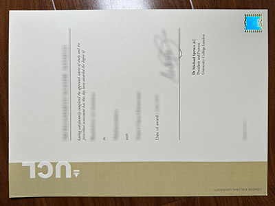 How to order a fake UCL degree certificate of latest version in 3 days? 如何在3天内订购最新版本的假UCL学位证书?
