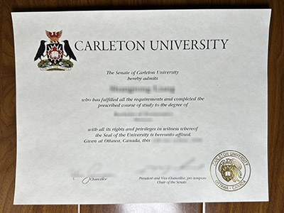 How to order a fake Carleton University diploma in 2024?如何在 2024 年订购卡尔顿大学假文凭?