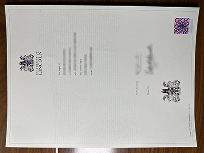 How to purchase a fake University of Lincoln diploma of latest version? 如何购买最新版的林肯大学假文凭?
