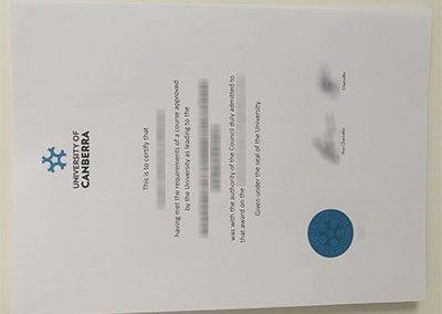 How to create a fake University of Canberra degree in 3 days? 如何在 3 天内创建堪培拉大学假学位？