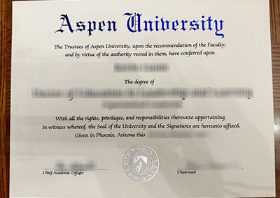Is it possible to buy a fake Aspen University degree in 2025? 2025 年可以购买阿斯彭大学假学位吗？
