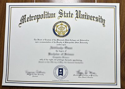 What’s the cost and time does to buy a fake Metropolitan State University degree online? 在线购买假大都会州立大学学位需要多少费用和时间？