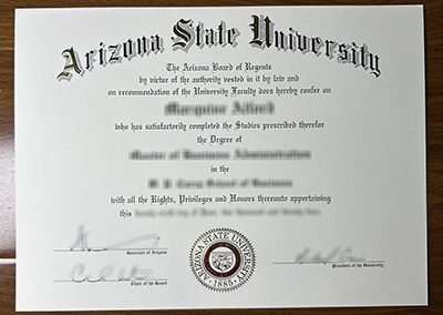 Surprising way to order a Arizona State University degree online. 在线订购亚利桑那州立大学文凭的令人惊讶的方式。