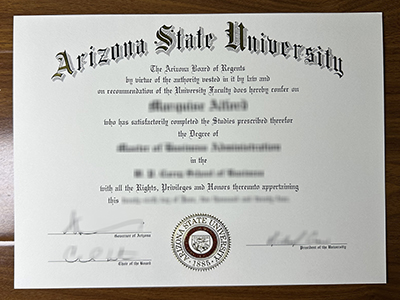 Surprising way to order a Arizona State University degree online. 在线订购亚利桑那州立大学文凭的令人惊讶的方式。