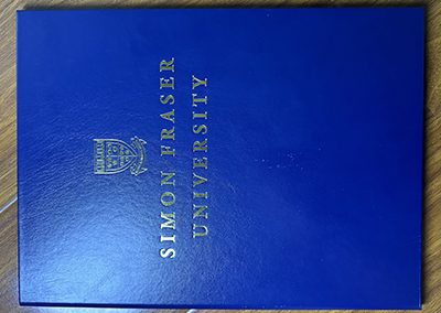 How to create a fake Simon Fraser University degree with a nice cover? 如何制作一个封面精美的西蒙弗雷泽大学假文凭？