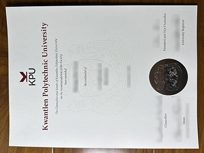 How to create a fake Kwantlen Polytechnic University degree? Order KPU diploma 如何制作昆特兰理工大学假文凭？订购昆特兰理工大学文凭