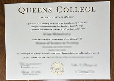 The easiest step to buy a fake Queens College, City University of New York diploma. 购买纽约市立大学皇后学院假文凭最简单的步骤。