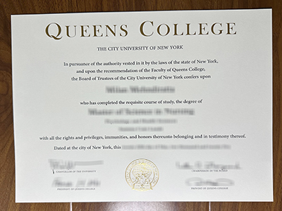 The easiest step to buy a fake Queens College, City University of New York diploma. 购买纽约市立大学皇后学院假文凭最简单的步骤。