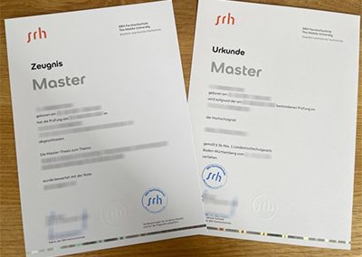 Is it easy to obtain a fake SRH Fernhochschule master urkunde and zeugnis quickly? 能否快速获得伪造的SRH Fernhochschule硕士证书和成绩单？