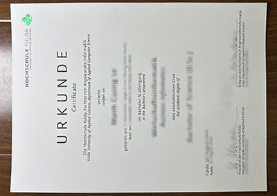 The easiest method to purchase a fake Hochschule Fulda diploma in Germany. 在德国购买假富尔达应用技术大学文凭的最简单方法。