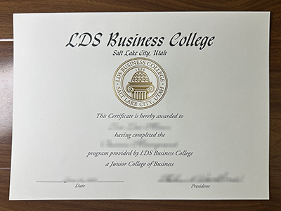 Is it possible to order a fake LDS Business College diploma of old version? 可以订购旧版的假 LDS 商学院文凭吗？