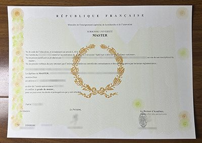 What’s the cost does to order a fake Sorbonne Université diploma in France? 在法国订购伪造的索邦大学文凭需要多少钱？