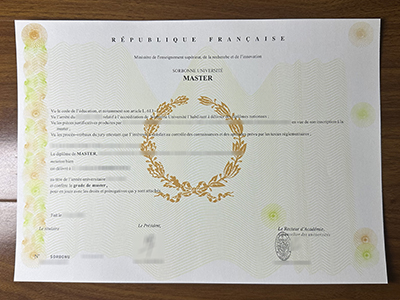 What’s the cost does to order a fake Sorbonne Université diploma in France? 在法国订购伪造的索邦大学文凭需要多少钱？
