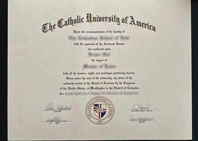 Unexpected method to order a fake Catholic University of America diploma in 2025? 2025年订购美国天主教大学假文凭的意想不到的方法？