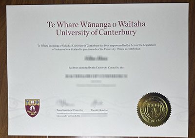 How does a University of Canterbury diploma look like? 坎特伯雷大学的文凭长什么样？
