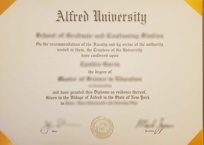 Is it possible to order a Alfred University diploma in 3 days? 有可能在三天内订购到阿尔弗雷德大学的毕业证书吗？
