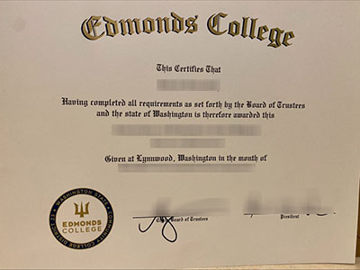 Is it easy to purchase a Edmonds College diploma in 2026? 2026年购买埃德蒙兹学院的文凭容易吗？