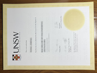 How does a University of New South Wales diploma look like? 新南威尔士大学的文凭长什么样？